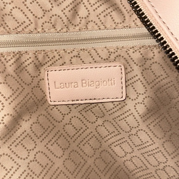 RARE Pink Laura Biagiotti Deadstock Travel Backpack - Picture 3 of 10